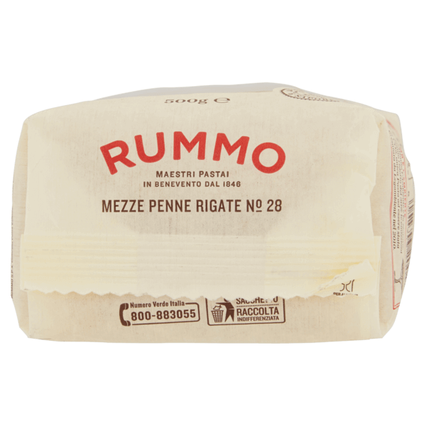 Rummo sotto - analisi del pack